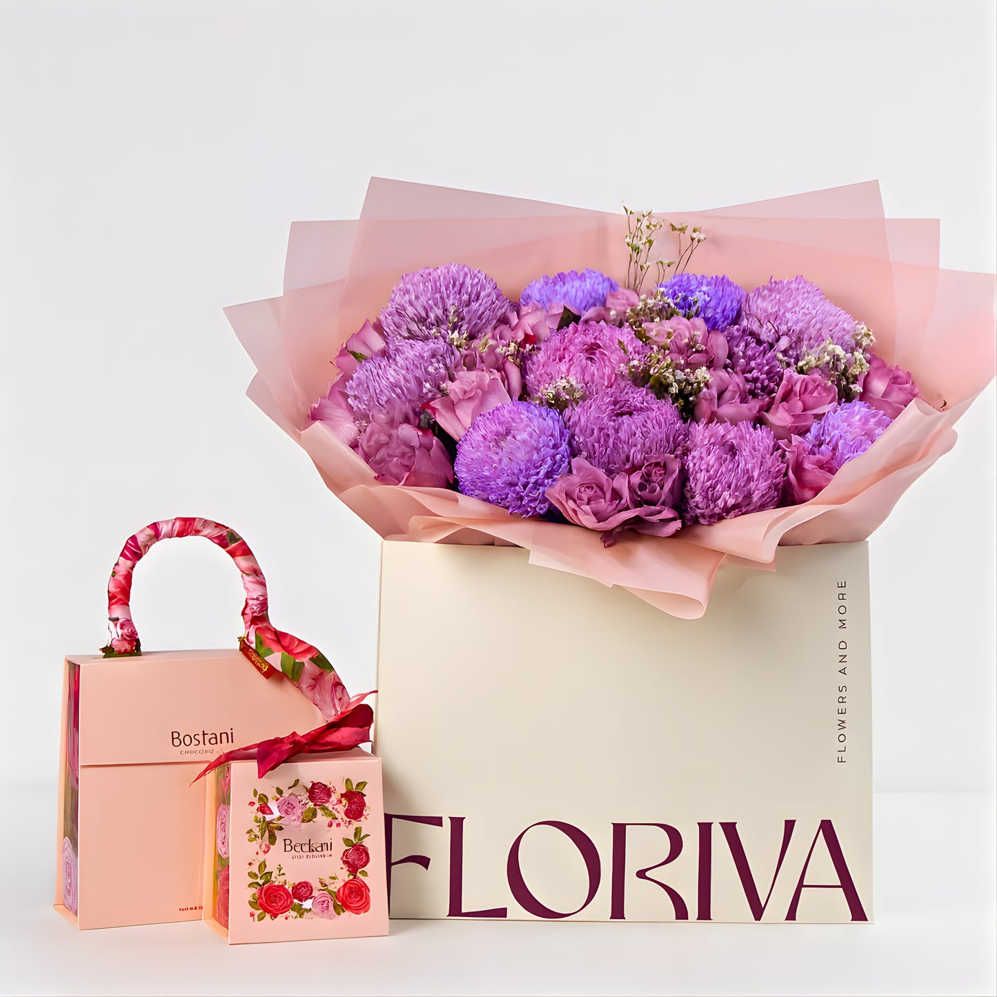 Amethyst Dream & Rose Bag Chocolate Box