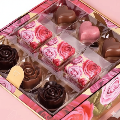 Big Rose Bag Chocolate Box