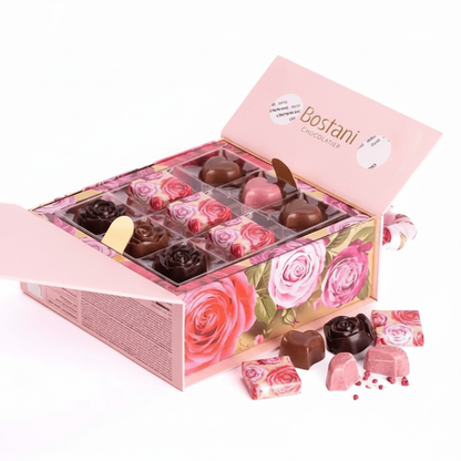 Big Rose Bag Chocolate Box