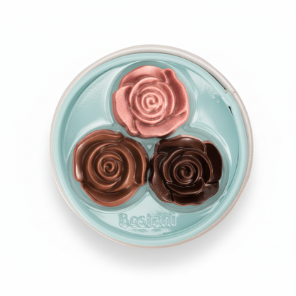 Rose Chocolate Box 3 pcs Blue
